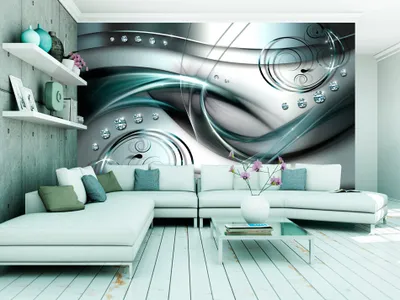 Produktbild von Vlies Fototapete 350x256 cm Tapeten Wandtapete XXL Abstrakt Ornament a-A-0059-a-c
