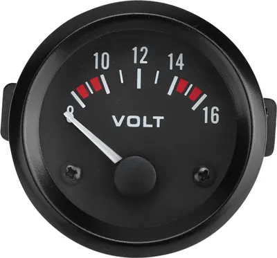 Image de Voltmètre universel pour voiture 12V 52mm/2in Voltmètre 8-16V BX100007