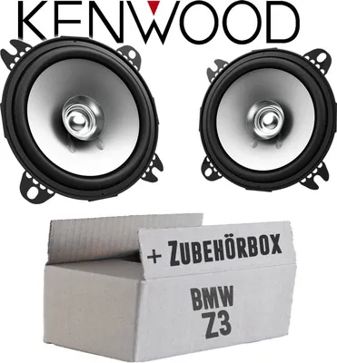 Produktbild von Lautsprecher Boxen Kenwood KFC-S1056 - 10cm Koax Auto Einbauzubehör - Einbauset passend für BMW Z3 - justSOUND