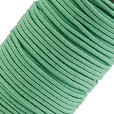50m extra starke Gummikordel Gummischnur 3mm, mintgrün