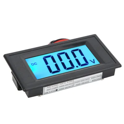 Obrázok produktu pre Voltmeter, merač napätia, monitor napätia, LCD voltmeter, digitálny voltmeter