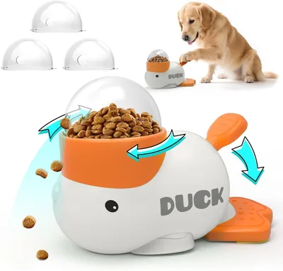 Produktbild von Interaktives Hundespielzeug Entenform Slow Feeder Gesunde Ernährung