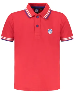 Produktbild von North Sails Rotes Kurzarm-Poloshirt Kinder