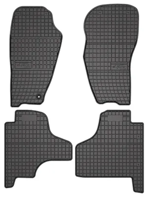 Produktbild von Gummi-Fußmatten für Jeep Cherokee IV 2007-2012 (SUV) – 4-tlg, Schwarz, passgenau – Wielganizator SolidPRO
