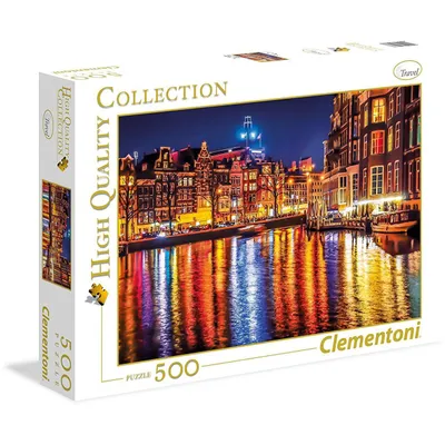 Immagine prodotto di Puzzle Clementoni 500 Amsterdam 35037