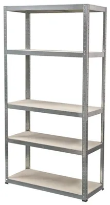 Produktbild von IRONSIDE Steckregal 180 x 90 5 Böden Lagerregal Regal Tragkraft 200 kg