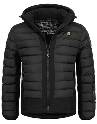 Image de Parka d'hiver avec capuche amovible - Noir - Taille 3XL