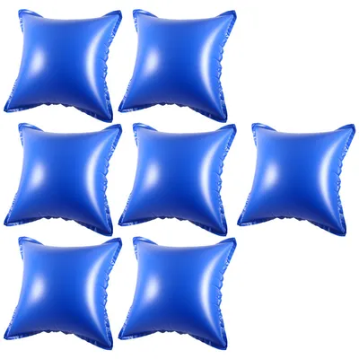 Immagine prodotto di Jayseuw 7pcs cuscino piscina piscina cuscino d'aria invernale 122 x 122 x 60 cm, cuscino d'aria piscina, imbottitura, cuscino invernale per copertura piscina inverno svernamento