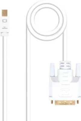 Produktbild von Nanocable 10.15.4202, 2 m, Mini DisplayPort, DVI, Männlich, Männlich, Gerade