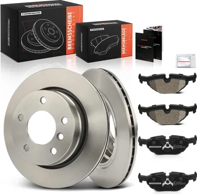 Zdjęcie produktu dla Frankberg Tarcze + Klocki tył dla BMW 3er E46 E36 34211162536