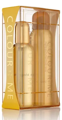 Produktbild von COLOUR ME Gold Homme Parfüm für Männer - 90ml Eau de Parfum und 150ml Körperspra