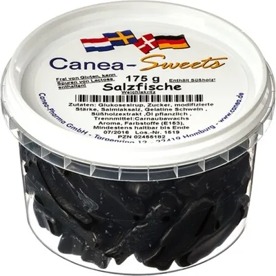 Produktbild von Salzfische Lakritz, 175 g