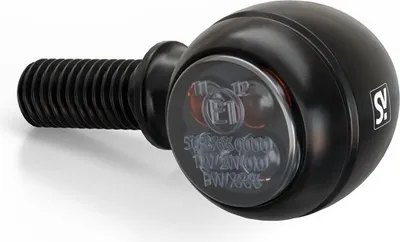 Immagine prodotto di HIGHSIDER Smart Circula-S Indicatore di direzione a LED alloggiamento nero / lente grigio fumo (coppia), anteriore e posteriore