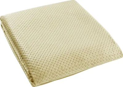 Image de Couvre-lit matelassé moderne en velours haut de gamme 220 x 240 cm beige
