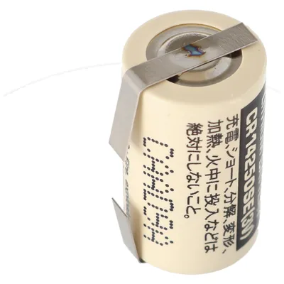 Produktbild von Sanyo Lithium Batterie CR14250 SE 1/2AA, IEC CR14250, U-Lötfahne