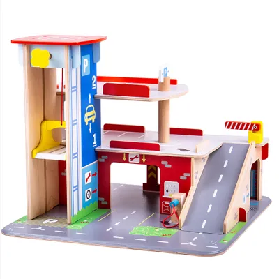Obrázok produktu pre Bigjigs Toys Garáž s parkoviskom
