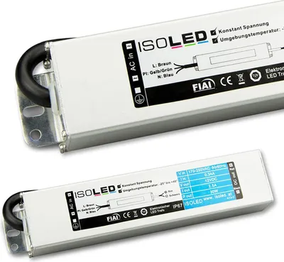 Produktbild von ISOLED LED Trafo 24V/DC, 0-30W, IP66