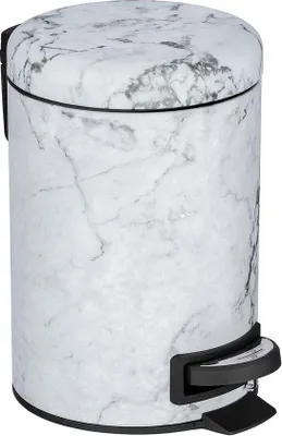 Produktbild von Famanu Kosmetikeimer Onyx - mit Pedalmechanismus, 3 l