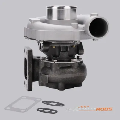 Image de T3/T4 T3 T4 T04E Turbolader 0.57 A/R Turbolader universel refroidi à l'huile