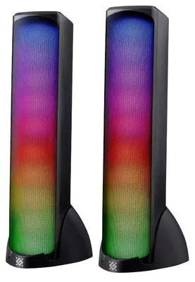 Image de Enceintes Defender Skypulse 2.0 10 W, Bluetooth, USB, rétroéclairage RGB