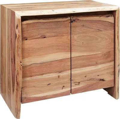 Immagine prodotto di MASSIVMOEBEL24 | PURE ACACIA #611 Mobiletto in legno di acacia - laccato / natur 70x40x60