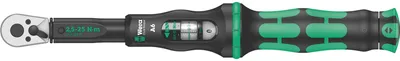 Zdjęcie produktu dla Wera Click-Torque A 6, Klucz nasadowy, 1 szt., Czarny, Zielony, Rękojeść z mechanizmem zapadkowym, 1/4"