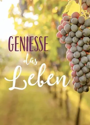 Produktbild von Groh Magnet mit Spruch GenieÜe das Leben
