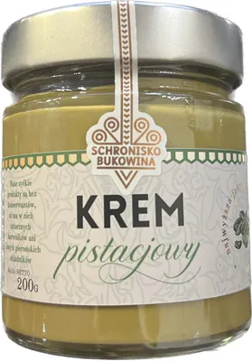 Zdjęcie produktu dla Krem pistacjowy 200g - Schronisko Bukowina