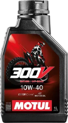 Produktbild von MOTUL 10W40 4T Synthetisches Motoröl 1L Offroad-Rennsport