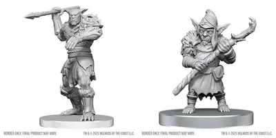 Immagine prodotto di Miniature D&D Bugbear Stalker & Goblin Hexer