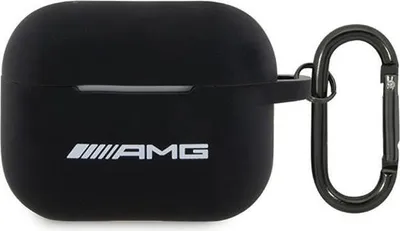 Immagine prodotto di Amg Amap2Rbk Cover Airpods Pro 2 (2022/2023) Nero/Nero Silicone Logo Bianco