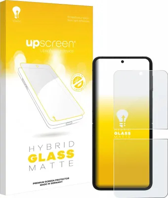 Produktbild von upscreen Entspiegelungs Schutzglas für Samsung Galaxy Z Flip 7 FE Schutzfolie Panzer Folie Glas Display Schutz matt