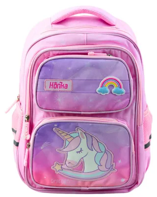 Produktbild von Einhorn Schulrucksack Brustgurt Rosa 20L