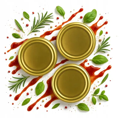 Imagen del producto de Tapas Bimberek de 4 puntas, 82 mm, para frascos de conserva, paquete de 50 unidades