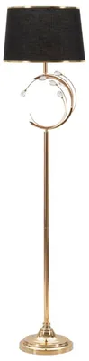 Obrázok produktu pre FURNLUX Stojacia lampa Bruxelles Black 38cm / Hlavná farba: čierna / Rozmery: 38 x 160 x 38 cm