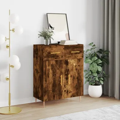 Obrázek produktu pro vidaXL Příborník kouřový dub 69,5x34x90 cm výrobek ze dřeva