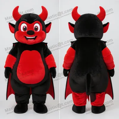 Immagine prodotto di Costume MASTICOT da diavolo nero con corna