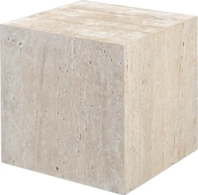 Produktbild von home24 Beistelltisch - Travertin / Beige
