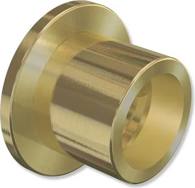 Produktbild von Interdeco Wandlager, Nischenträger für Gardinenstangen 20 mm Ø, Messing-Optik (Packung 2 Stück)