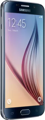 Produktbild von Samsung Galaxy S6 SM-G920F, 12,9 cm (5.1"), 2560 x 1440 Pixel, 3 GB, 32 GB, 16 MP, Schwarz