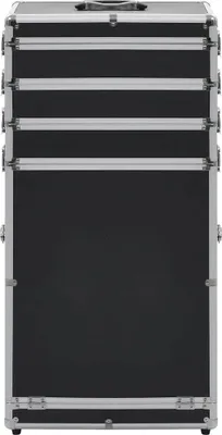 Obrázok produktu pre kozmetické puzdro vidaXL Aluminium Black