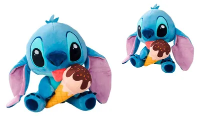 Produktbild von Disney Stitch mit Eiscreme, 25cm
