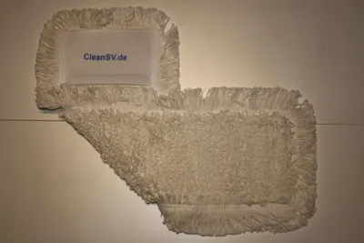 Produktbild von CleanSV Baumwoll-Wischmop mit Taschen, 40 cm