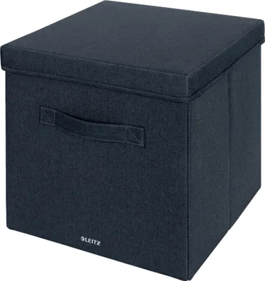Produktbild von Aufbewahrungsbox 61450089 groß Deckel 2 Stück grau Packung mit 4 Stück