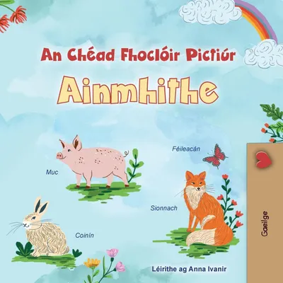 Produktbild von First Picture Dictionary - Animals (Irish Children's Book)