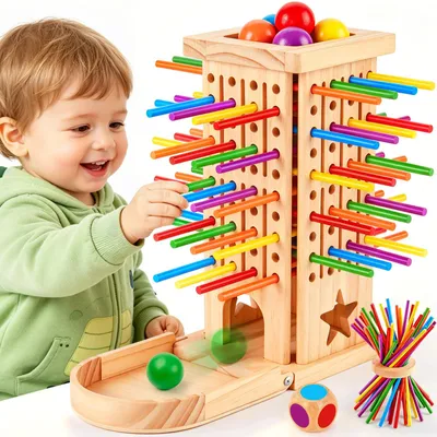 Obrázek produktu pro Montessori dřevěné deskové hry pro děti od 3 let