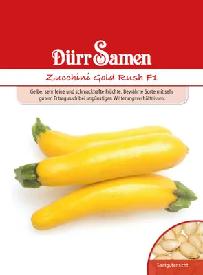 Artikelbild 1 von 'Zucchini Gold Rush F1' aus der Kategorie Zucchinisamen