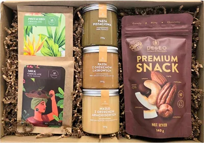 Produktbild von ORIGONUTS by DESEO - Süßigkeiten Box - Geschenkset - Set I Love Nuts