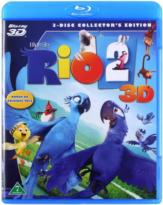 Produktbild von Rio 2 - Dschungelfieber (nur Originalversion) [DVD+BLU-RAY 3D+BLU-RAY]