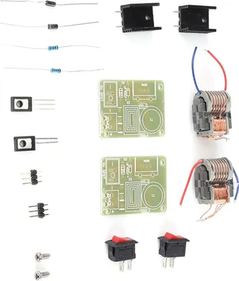 Obrázok produktu pre 2 sady 15KV vysokonapäťového generátora Invertor oblúka Zapaľovací modul Rozobrané diely